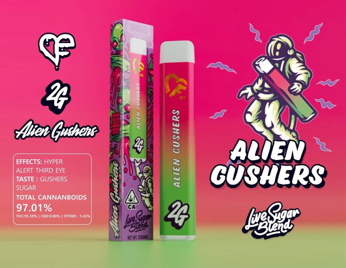 ALIEN GUSHERS 👽 LIVE SUGAR BLEND