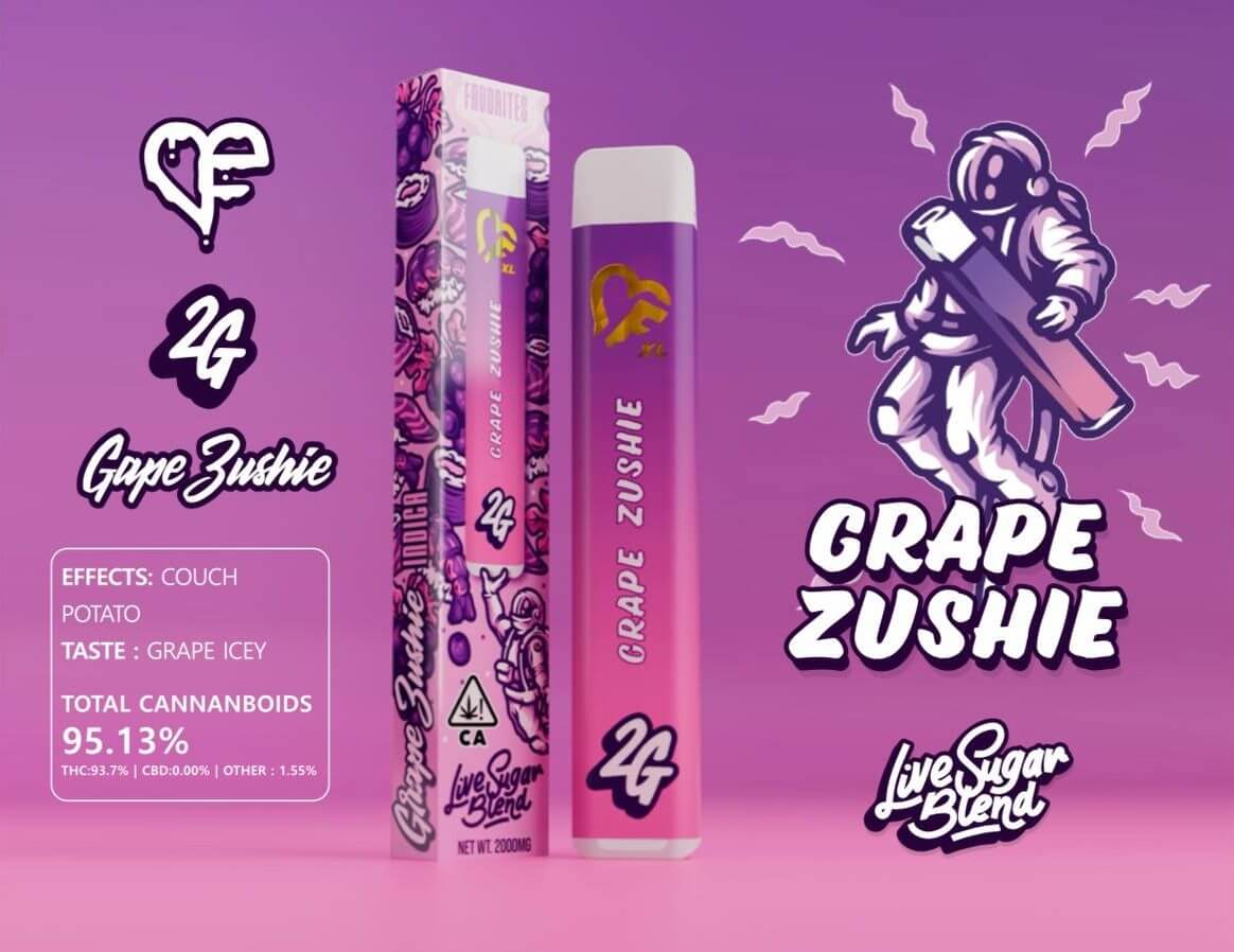 GRAPE ZUSHIE 🍇 LIVE SUGAR BLEND