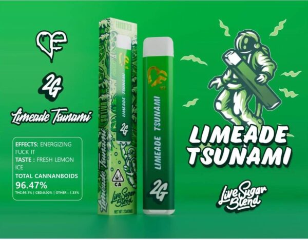 LIMEADE TSUMANI 🌊 LIVE SUGAR BLEND