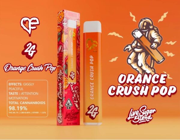 ORANGE CRUSH POP 🍊 LIVE SUGAR BLEND