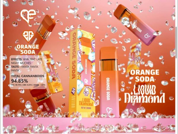 ORANGE SODA LIQUID DIAMOND